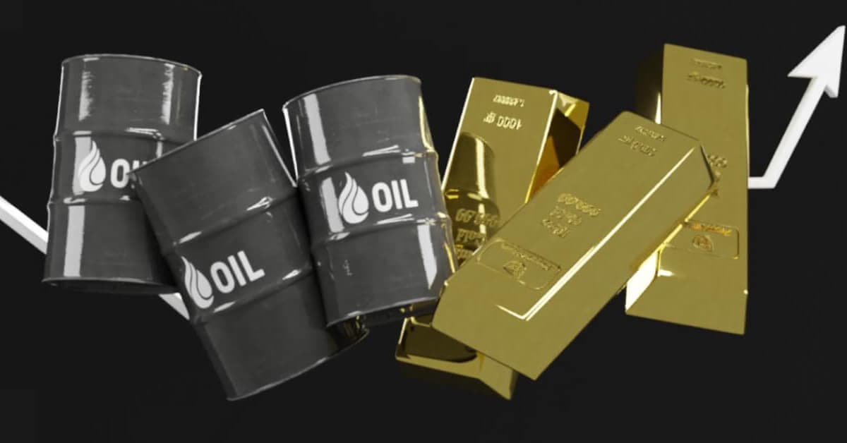 Giá vàng và dầu đảo chiều tăng trong phiên giao dịch châu Á