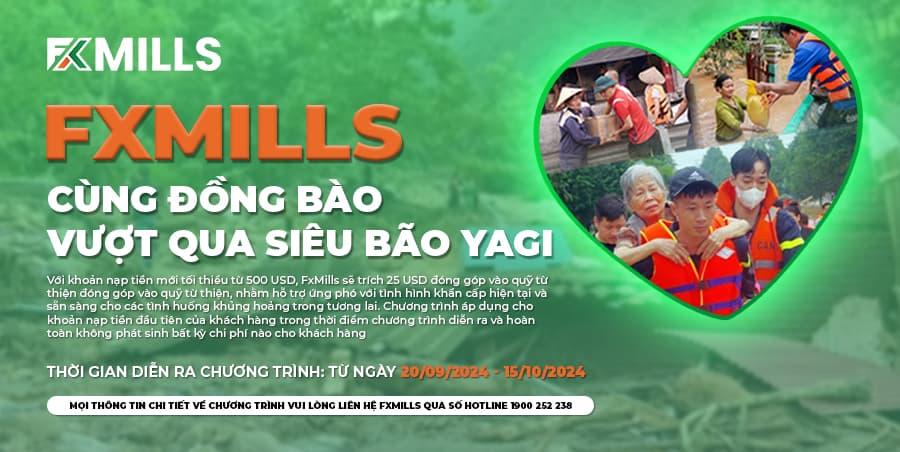 FxMills cùng đồng bào vượt qua siêu bão Yagi