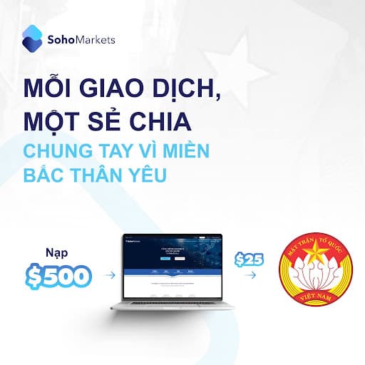 Nhà môi giới Soho Markets khởi xướng làn sóng từ thiện